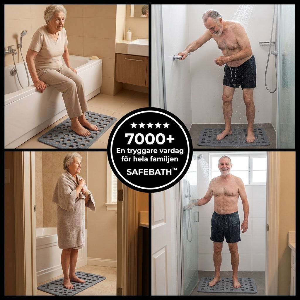 SafeBath™ — Trygg dusch, utan kompromiss